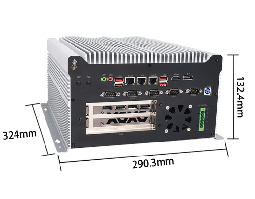 九成新 嵌入式工控机独显图形显卡